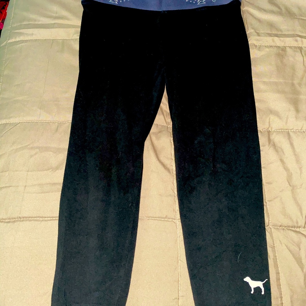 PINK crop Yoga leggings